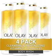 Olay Body Wash Cleansing & Revitalizing for Women, Advanced Formula Vitamin C-AU