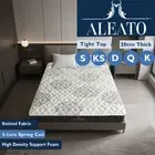 Aleato 20cm Mattress Double Queen King Single Bed Firm Spring Foam Tight Top