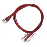 10 Pcs 0805 Micro Red Pre-Wired Devices LED Light(DC 1.8-1.9V)