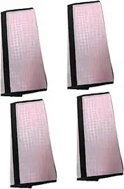 Abbraccia 4Pcs Horse Fly Boots Horse Leg Wraps Portable Equestrian Accessories Horse Leg Guards Horse Boots for Sports Training, Pink