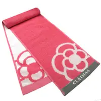 在飛比找蝦皮商城優惠-CLATHAS山茶花LOGO雙面涼感運動巾圍巾(粉色)209