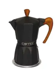 GAT Fashion Wood Induction 6 Cup Espresso Coffee Maker