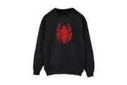 Spider-Man Mens Emblem Logo Sweatshirt (Black) - UTBI1861