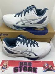 ASICS Men's Volleyball Shoes SKY ELITE FF 3 White/Dolphin Grey 1051A080 100 oki8