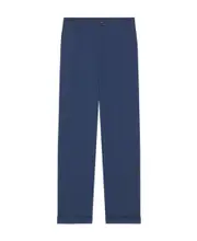 Kenzo Straight-Leg Turn-Up Cuff Trousers FR38,FR40,FR42 Blue