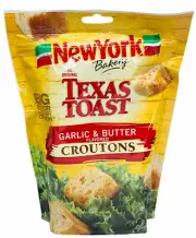New York The Original Texas Toast Garlic & Butter Croutons Crouton 5 oz