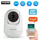 3MP Wi-Fi Security Camera Smart Home Indoor Wireless IP Surveillance AI Tracking