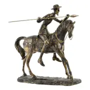 Decorative Figure Dkd Home Decor Don Quijote Resin 36 x 19 x 39 Cm