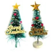 5pcs Miniature Christmas Tree Christmas Decorations Mini Pine Trees DIY