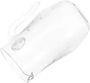 EXHUMKY Red Wine Dispenser Beverage Carafe Water Pitcher Measuring Jugs Milk Pitcher Drink Pitcher Acrylic Carafe Wine Decanters Modern Wine Decanter Cocktail Pitcher Acrylic 1 Transparent