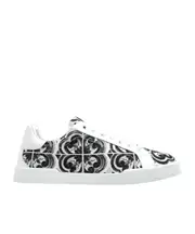 Dolce Gabbana Majolica Printed Portofino Light Strobel Sneakers 44,39,41 multi-color