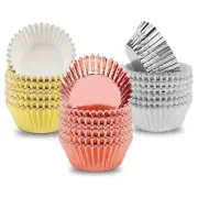 Foil Cupcake Liners Muffin Cases Baking Cups Gold Silver Rose Gold Pack of9454