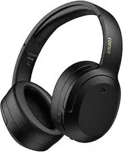 Edifier W820NB Plus Active Noise Cancelling Headphones, Wireless Over-ear Earphones with Hi-Res Sound, 49H Playtime, Bluetooth Headsets with Comfortable Fit, Preset EQ Selection via App, Black