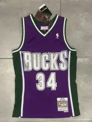 NBA MILWAUKEE BUCKS RAY ALLEN MITCHELL & NESS JERSEY SZ S AUTHENTIC NEW BNWT