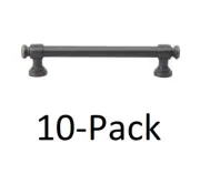 *10-PACK* GlideRite 5 in. CC Oil Rubbed Bronze Modern Euro Cabinet Bar Pull