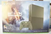Microsoft Xbox One S Battlefield 1 Military Green Limited Console Bundle 1TB