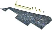 [KAISH] Abalone Pearl LP Guitar Pickguard with Gold Bracket for Epiphone Les Paul