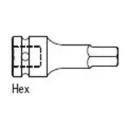 Sunex 264915 SUNEX 1/2" DR. 13MM HEX DRIVE IMPACT SOCKET