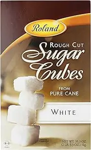Roland Sugar Cubes, Rough Cut White, 35.3 Ounce (Pack of 2)