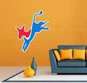 Democratic Party Room Wall Garage Decor Sticker Decal 22"X25"