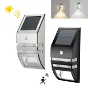 Dusk To Dawn Sensor Wall Light Solar Motion Detector LED Wall Mounted For Wash