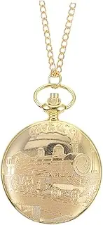 [COLLBATH] 1Pc Elegant Antique Pocket Watch Vintage Hanging Watch with Unique Design for Collectors and