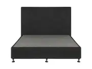 Slumberland Square Headboard Standard Base - Double / Graphite