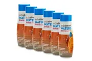 6x SodaStream Zeros Orange Mango 440ml Sparkling Soda Water Syrup Mix Low Sugar