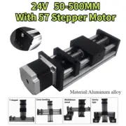 CNC Linear Slide Guide Stroke Stage Rail Motion Actuator With 57 Stepper Motor