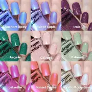 Cirque Colors Resort 2019 Collection Microflake Flakies Shimmer Nail Polish