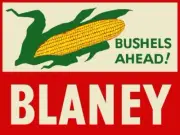 Blaney Seed Corn - Bushels Ahead! NEW METAL SIGN: 12x16 Free Shipping