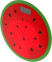 TOVINANNA Portable Weight Scale Watermelon Shaped Electronic Scale Non-Skid Platform for Home Travel and Bathroom Use