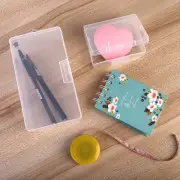 Transparent PP Box Rectangular Plastic Packaging Empty Box Storage Box