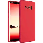 MCC For Samsung Galaxy Note 8 Soft Liquid Silicone Shockproof Case Cover Note8 N950 [Red]