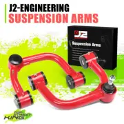 J2 Red Steel Front Upper Control Arms For 03-23 Toyota 4Runner Lexus GX460 470 (for: Lexus)