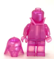 Darth Vader Official Lego Star Wars Unreleased Color Satin Pink Prototype