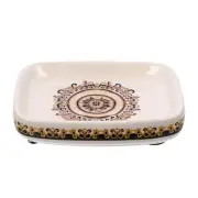 Hand Soap Dispenser Ceramic Dish Shower Holder for Travel