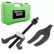 Coil Spring Compressor Installer Tool w/ Case Heavy Duty Garage Car Truck Spacer