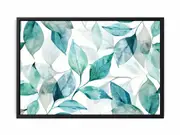Leaves Petals Framed Print Fine Art Poster Print