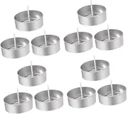 1 Set Aluminum Box Candle Empty Candle Cup Tealight Candles Jars Wick Holder Small Candle Jars Mini Metal Candle Holders Metal Tealight Holders DIY Candle Containers Pure Cotton