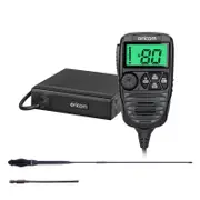 Oricom UHF182XP Dual Antenna 5 Watt UHF CB Radio with BONUS Antennas – ANU230 6.5dBi and ANU050 3dBi (UHF182XPTA)