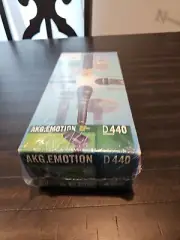 AKG D440 Dynamic Microphone - New Old Stock Sealed in Original box