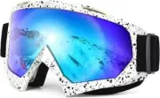 Adult Snow Ski Goggles, Snowboard Goggles for Youth, Teens, Men & Women, Wide Vi