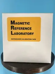 1/4" 15 IPS MRL Four Frequency Calibration Tape