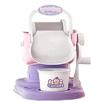 Ice Cream Maker Machine - Ice Cream Maker for Kids, Kid's frozene Fruit Smoothie Creation Kit, Soft Serve Ice Cream Machine, Manual Quick Results Simple frozene Treat Maker Make Ice Cream, Sorbet