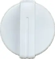 x1 GENUINE WESTINGHOUSE OVEN COOKTOP WHITE CONTROL KNOB 94059849837