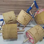 棕色便宜❤竹籃傳統玩具傳統玩具老派玩具竹籃