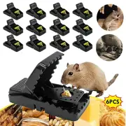 Plastic Mouse Traps Reusable Rat Snare Traps Catcher Rodent Indoor Mice Traps