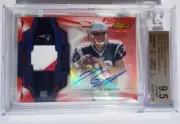 JIMMY GAROPPOLO 2014 TOPPS FINEST RC ROOKIE PATCH BGS 9.5 AUTO