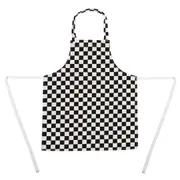 Whites Childrens Black & White Check Apron